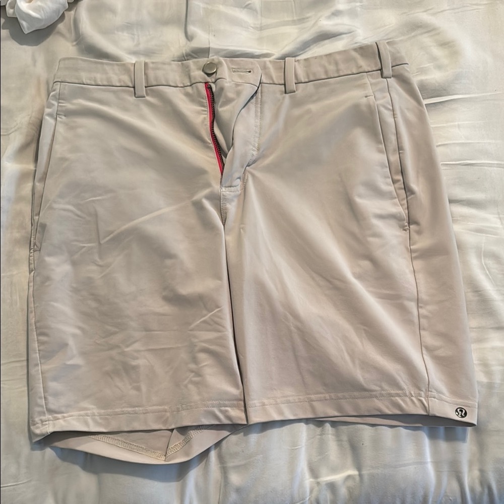 Lululemon Athletica Tan Athletic Shorts
